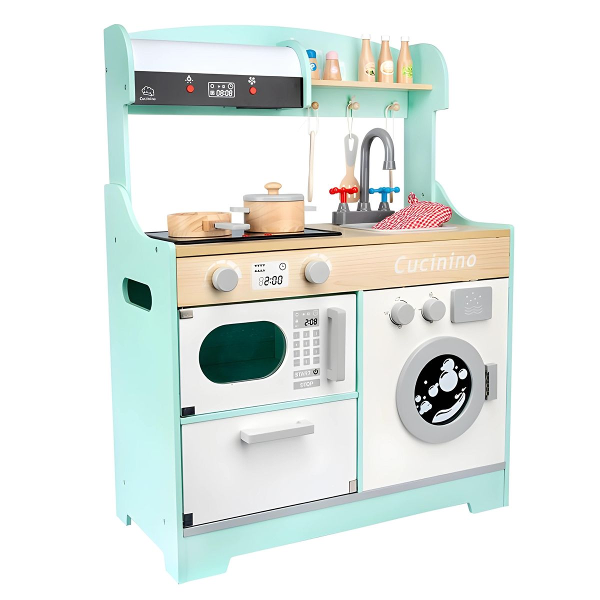COBABY - COCINA MADERA DIDACTICA DELUX CUCININO