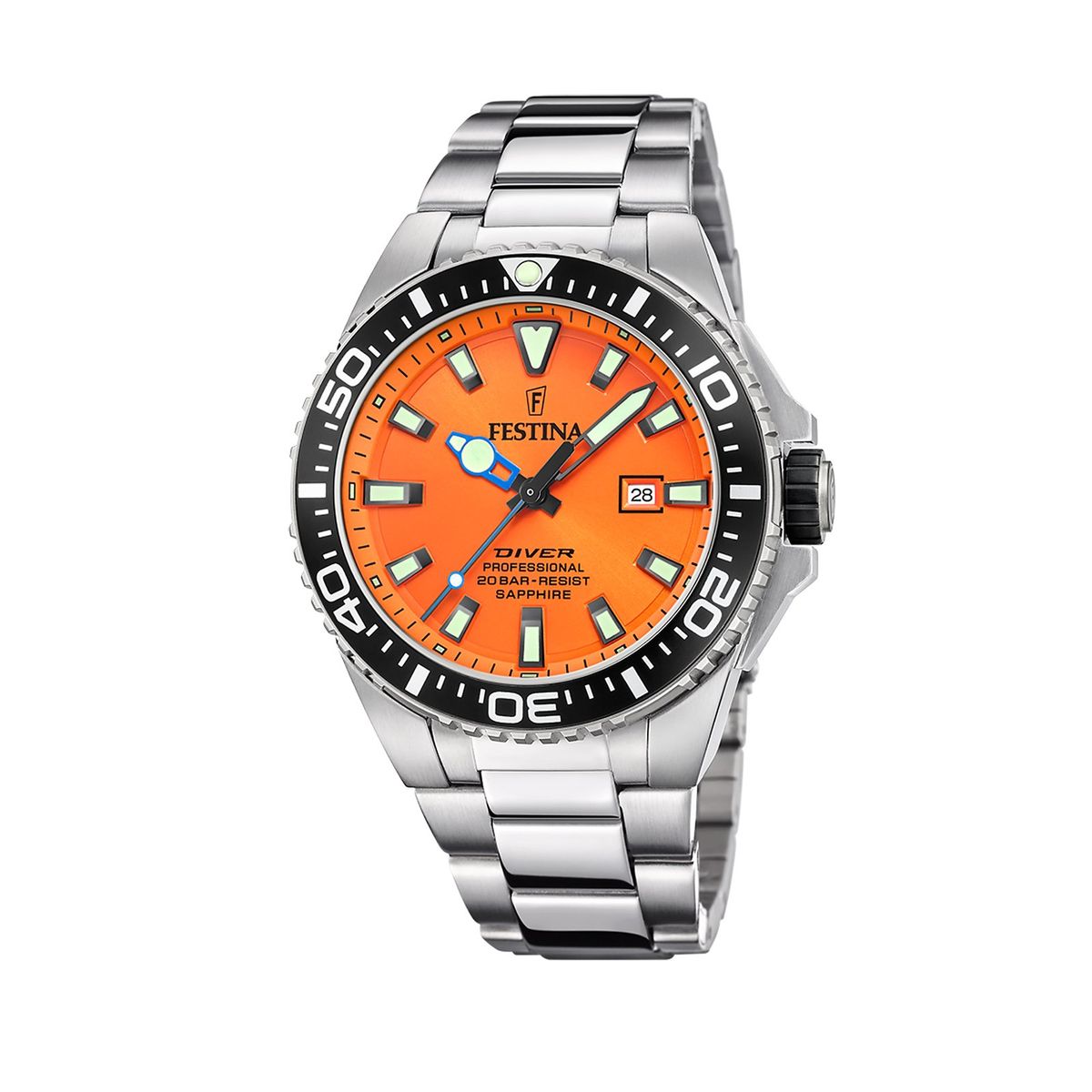 FESTINA - Reloj F20663/4 Festina Naranja Hombre The Originals
