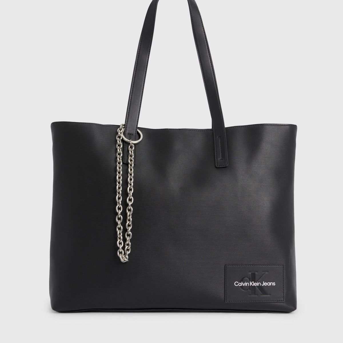 CALVIN KLEIN - Cartera Tote Sculpted Slim Square Negro Calvin Klein