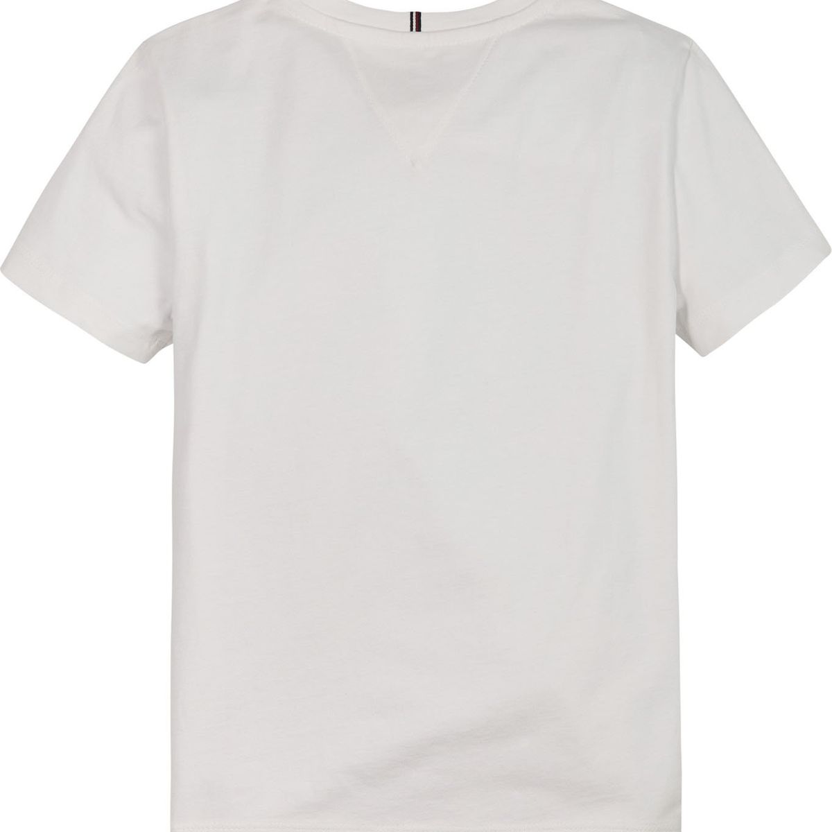 TOMMY HILFIGER - Polera Nyc Logo De Algodón Blanco Tommy Hilfiger