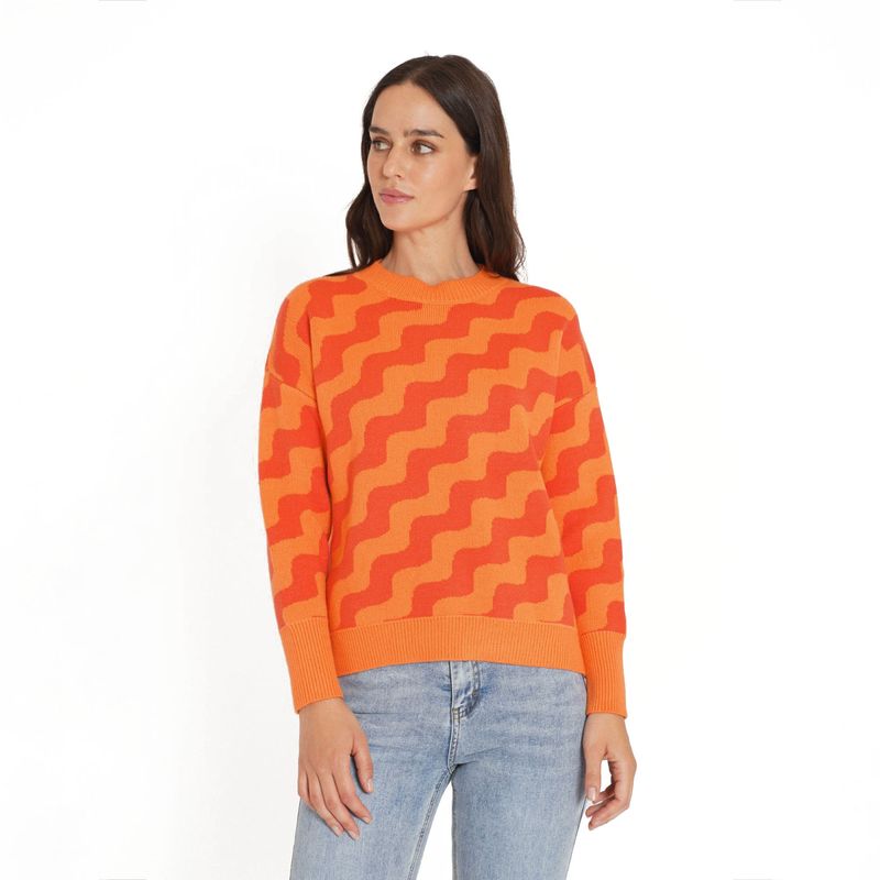 GUINDA - Sweater Okon GUINDA