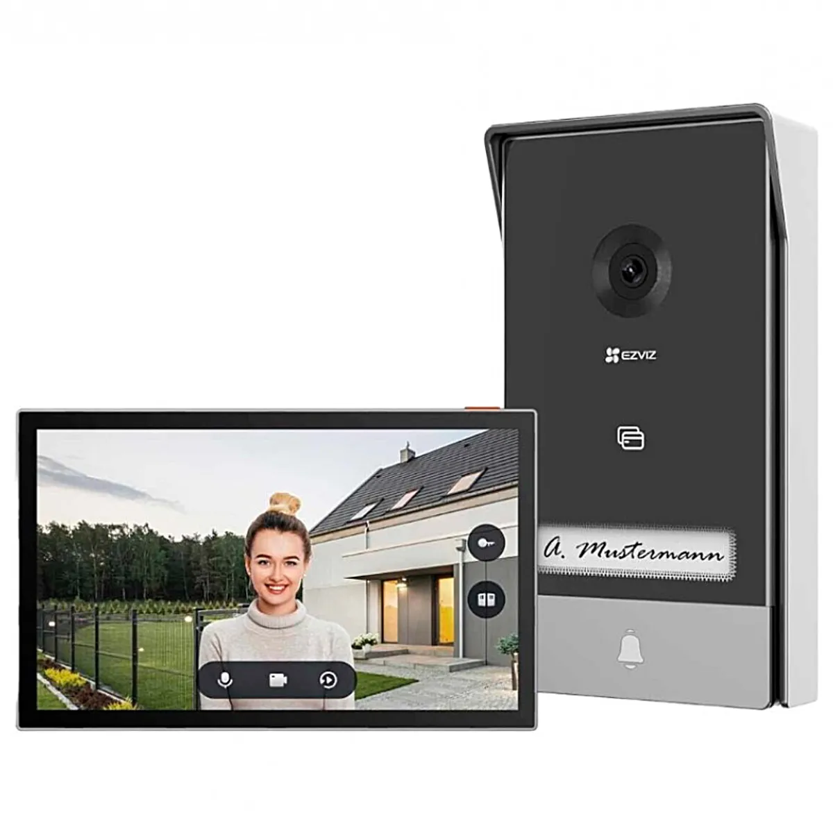 EZVIZ - Video Portero EZVIZ IP HP7 3MP A 2 Hilos + Monitor WiFi