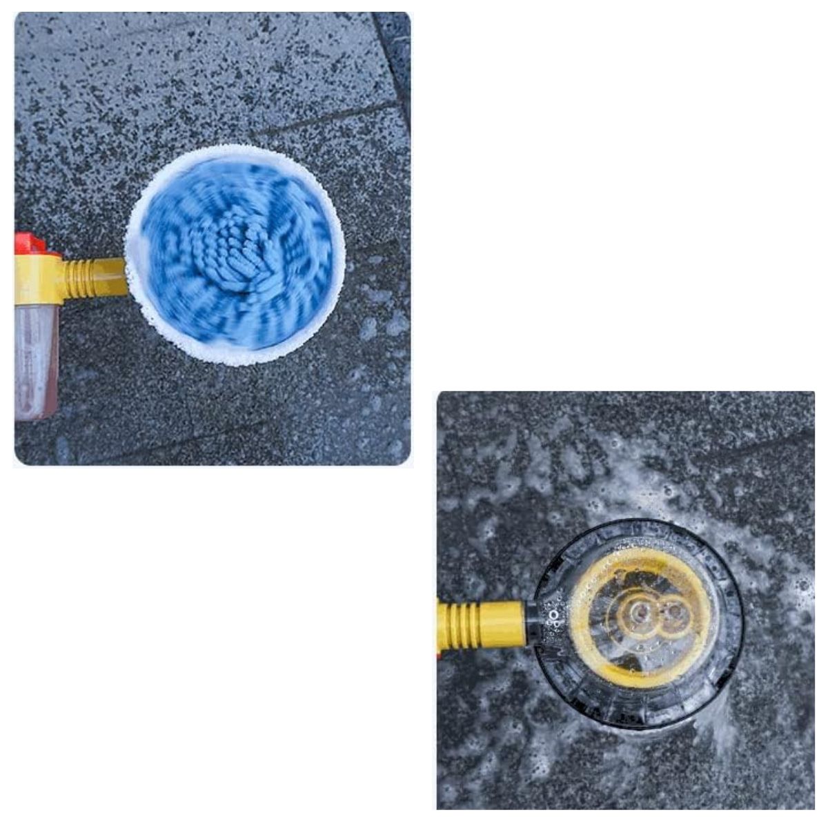 GENERICO - Cepillo de Lavado de Coche Retráctil Giratorio