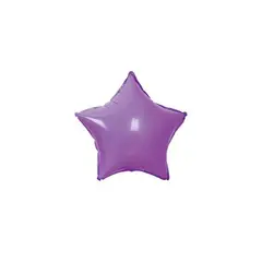 GENERICO - Globo Estrella Morado 12 Cm
