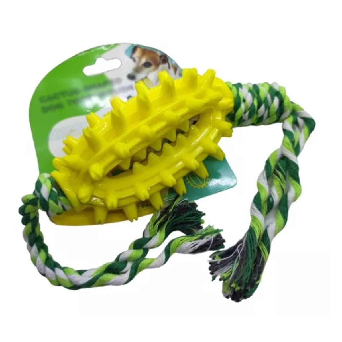 GENERICO - Juguete Pelota Balon Cuerda Dental Interactiva Para Perros