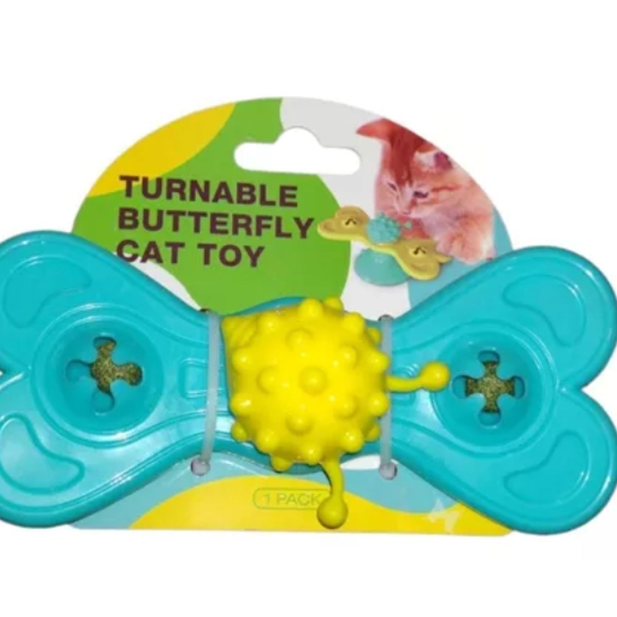 GENERICO - Juguete Para Gato Rehilete Con Cat Nip