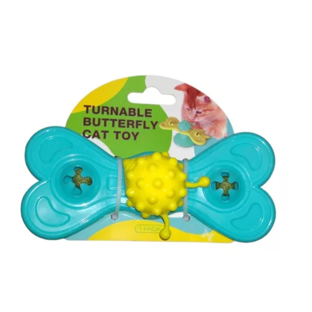 GENERICO - Juguete Para Gato Rehilete Con Cat Nip