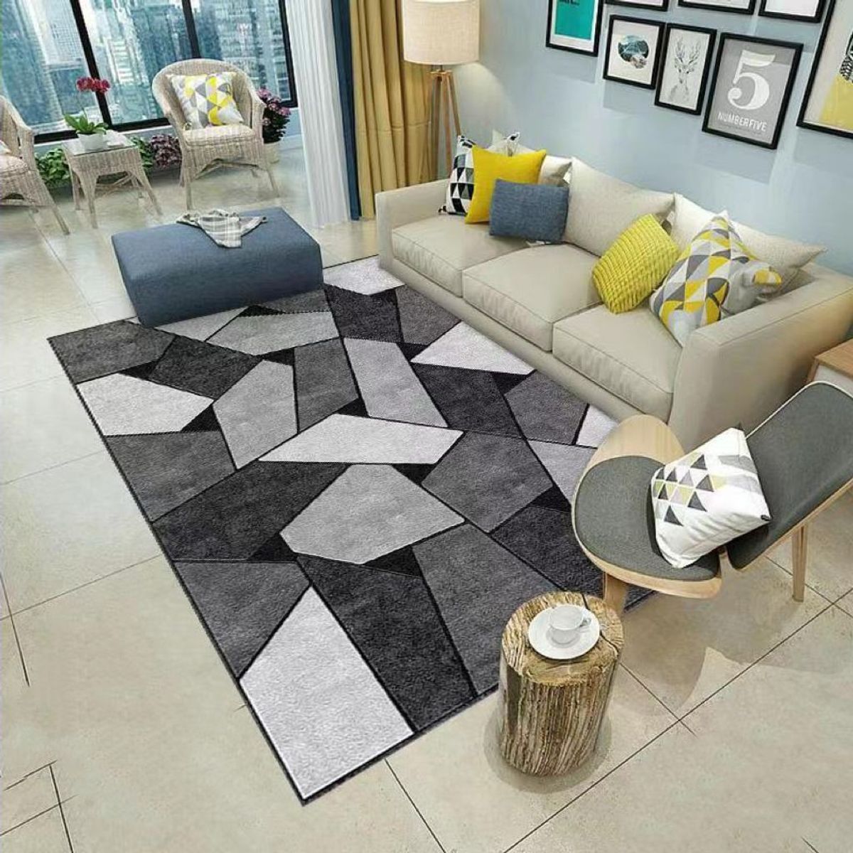 GENERICO - ALFOMBRAS CON DISEÑO UNICOS 200X240 CM ILUSION 3D MARIA