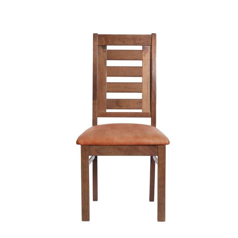 LATAM HOME - SILLA MURCIA CUERO KENTUCKY CAFE CLARO