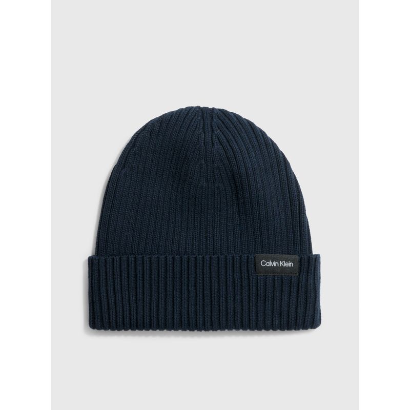 CALVIN KLEIN - Gorro Classic Cotton Azul Calvin Klein