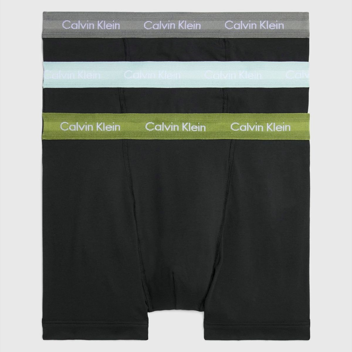 CALVIN KLEIN - Pack 3 Bóxer Trunk Cotton Stretch Negro Calvin Klein