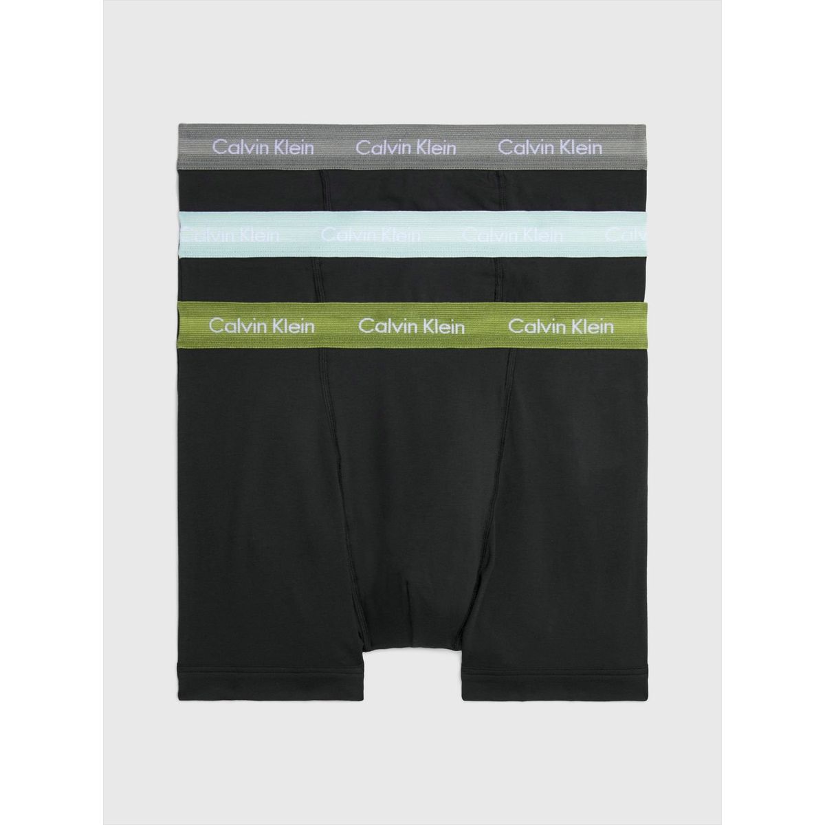 CALVIN KLEIN - Pack 3 Bóxer Trunk Cotton Stretch Negro Calvin Klein