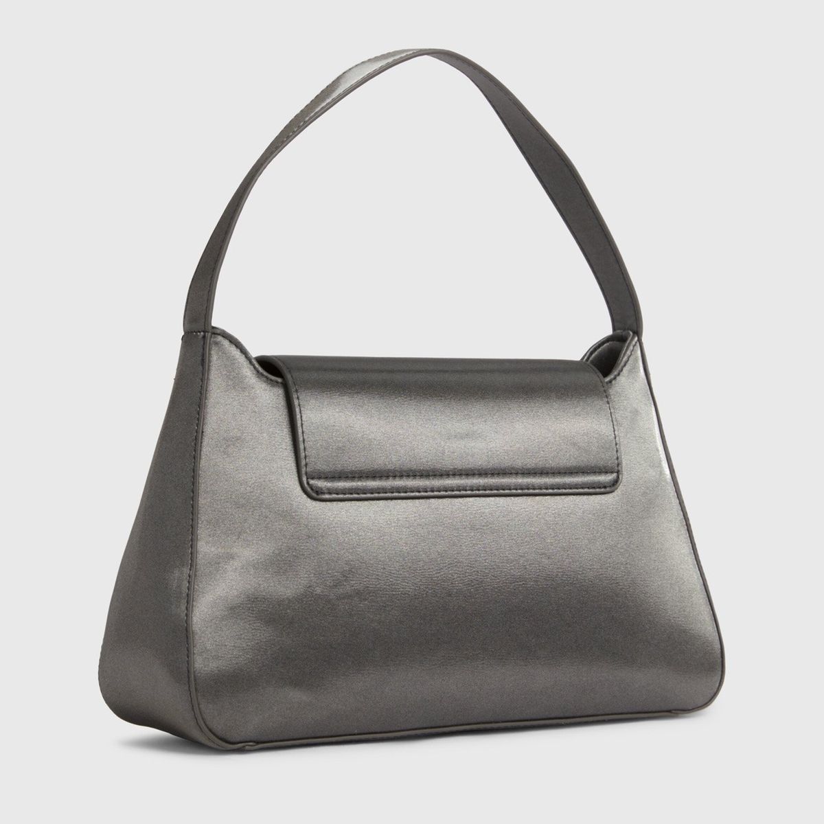 CALVIN KLEIN - Cartera Tote Re-Lock Md-Gunmetal Plateado Calvin Klein