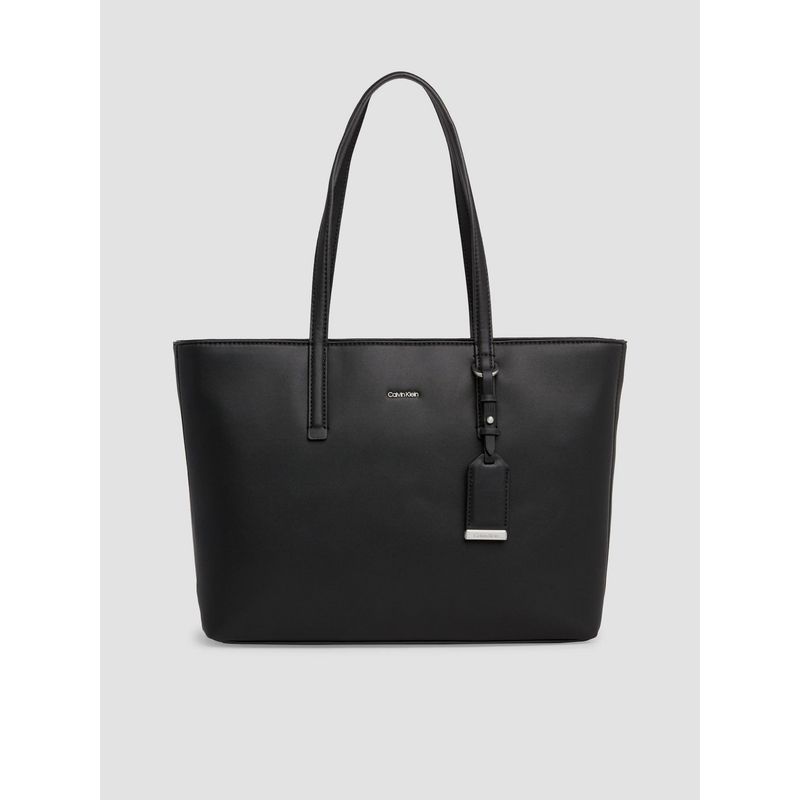 CALVIN KLEIN - Cartera Shopper Ck Must Md Negro Calvin Klein
