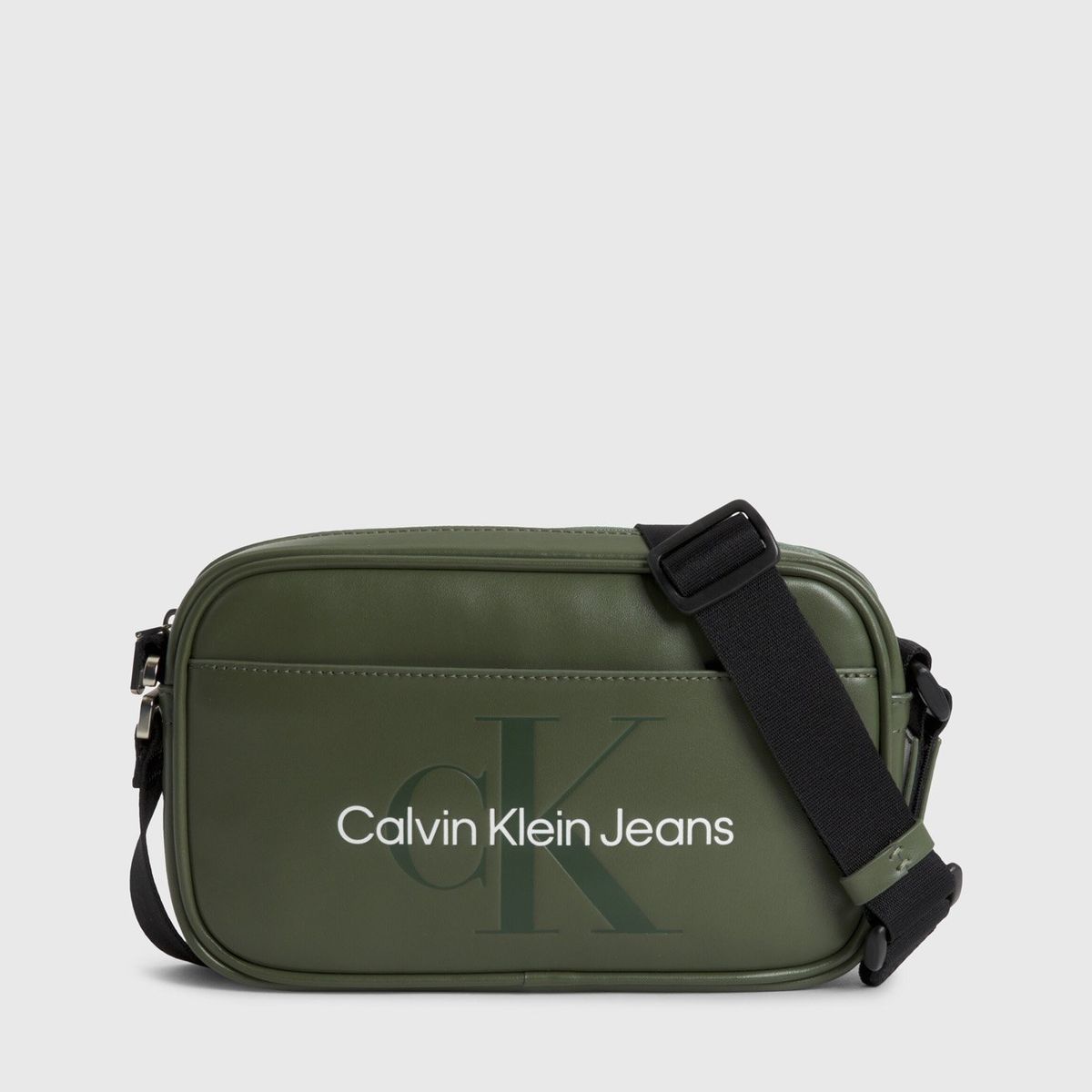 CALVIN KLEIN - Bandolera Monogram Soft Camera Verde Calvin Klein