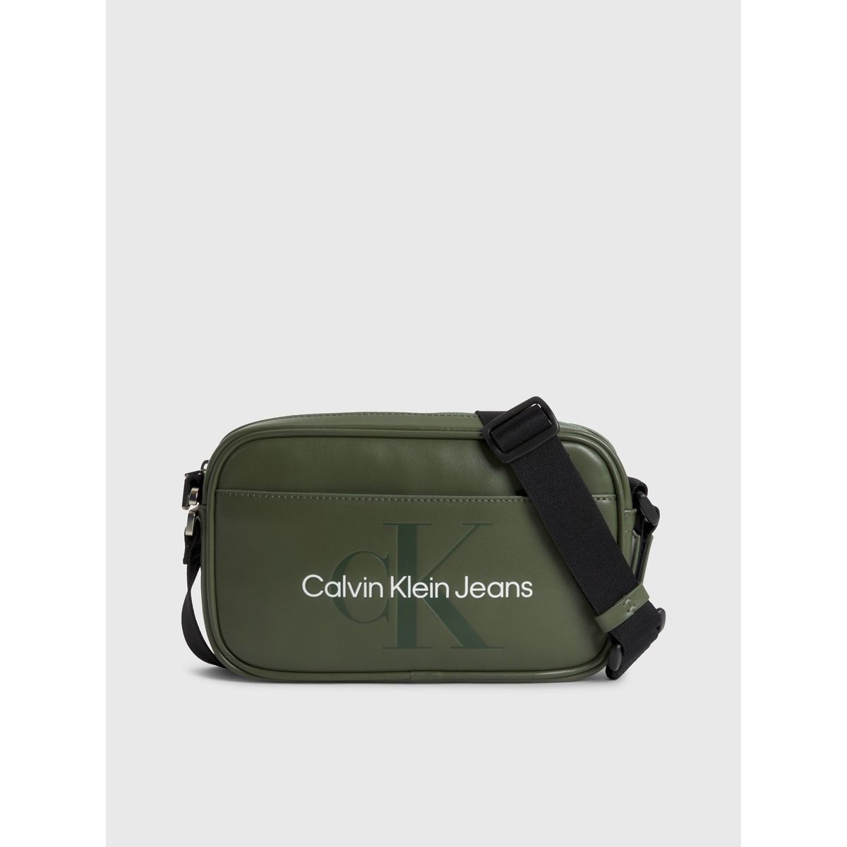 CALVIN KLEIN - Bandolera Monogram Soft Camera Verde Calvin Klein
