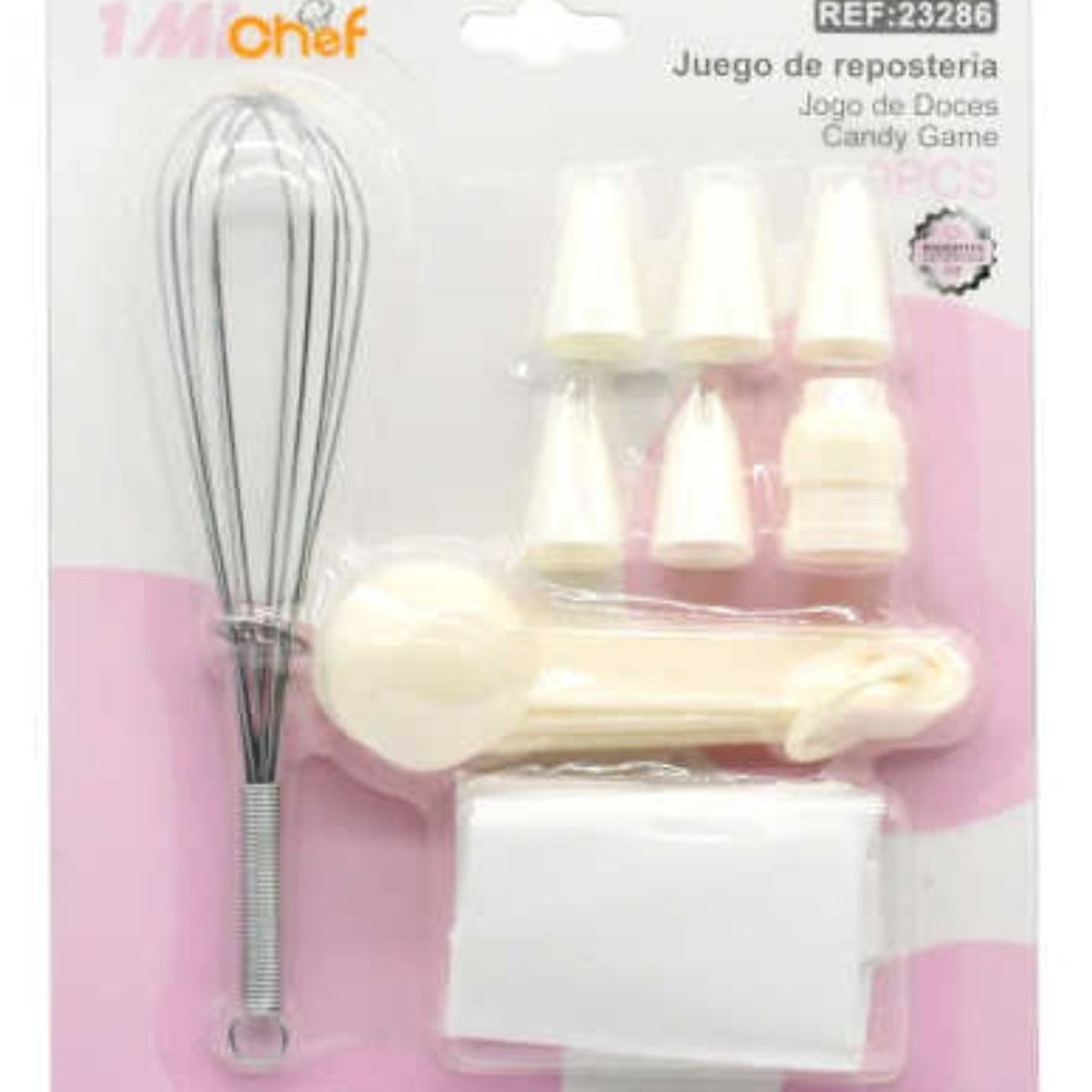 OEM - Juego Utensilios De Repostería 9 Piezas