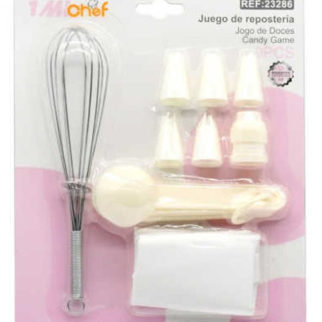 OEM - Juego Utensilios De Repostería 9 Piezas