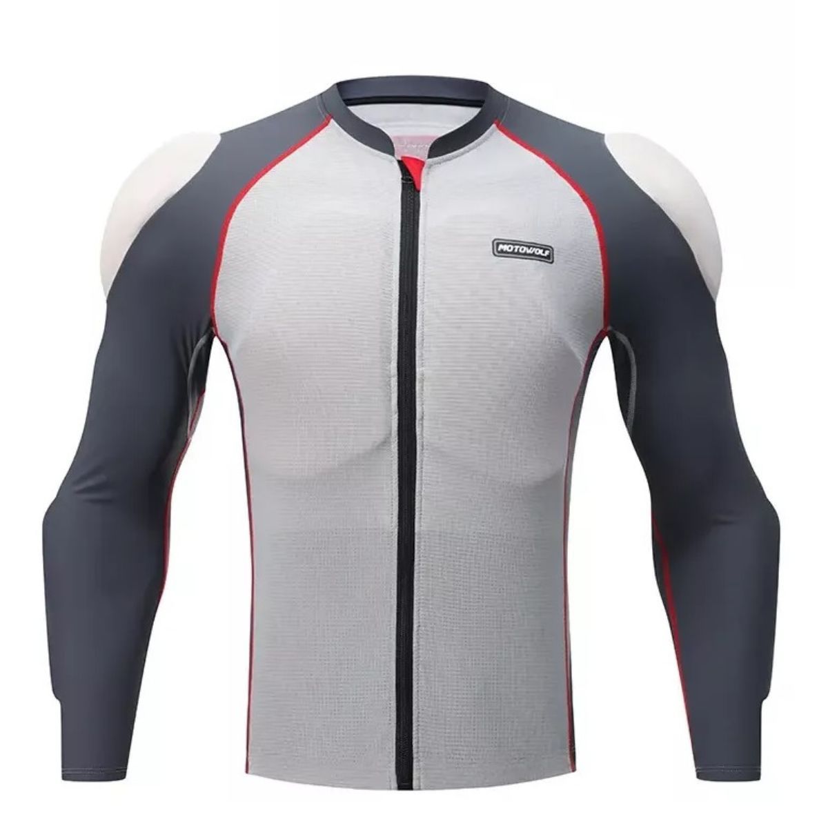 MOTOWOLF - Armadura Ajustada Chaqueta para motociclismo Motowolf 10MDL1031