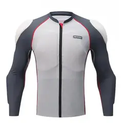 MOTOWOLF - Chaqueta Ajustada Armadura para motociclismo 10MDL1031