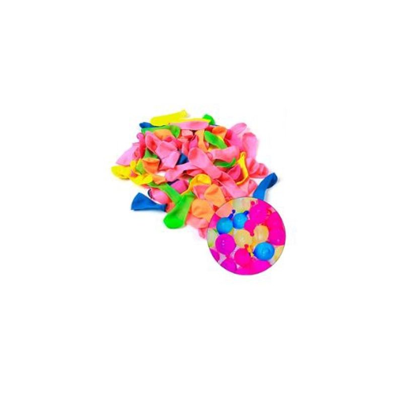 GENERICO - Globos Bomba De Agua Colores Surtidos 100pcs 10cm