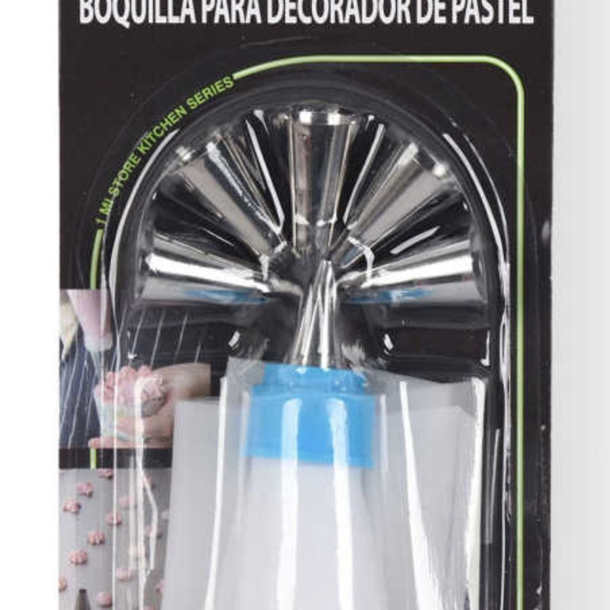 OEM - Set 2 Manga Pastelera Con Boquillas Decoración Repostería
