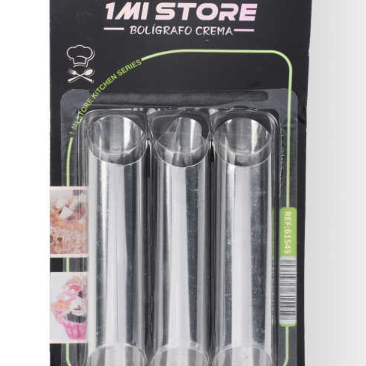 OEM - Set De 06 Moldes Para Hacer Canoli Redondo