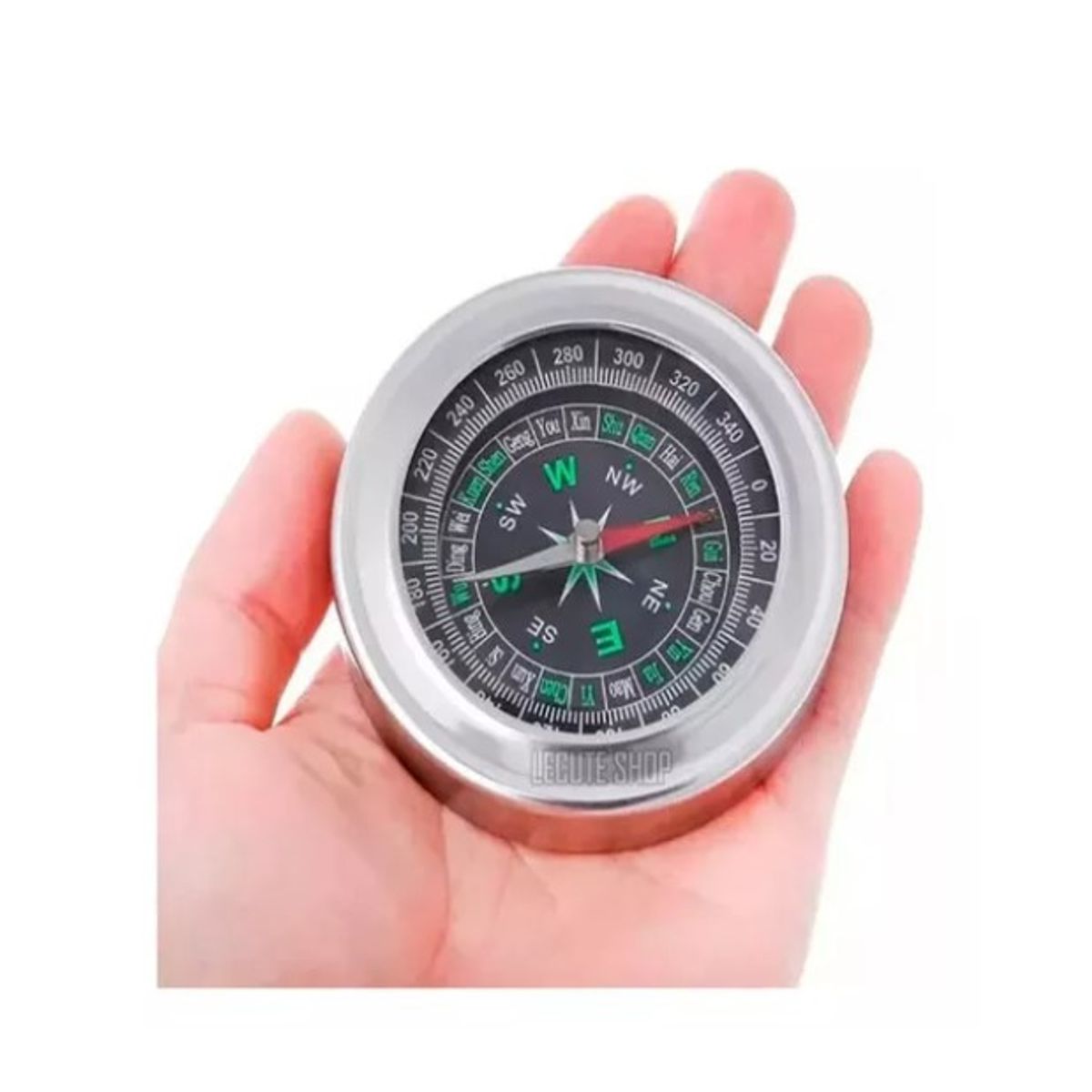 GENERICO - Brujula Treking Camping  Mini Camping Alta Calidad Acero