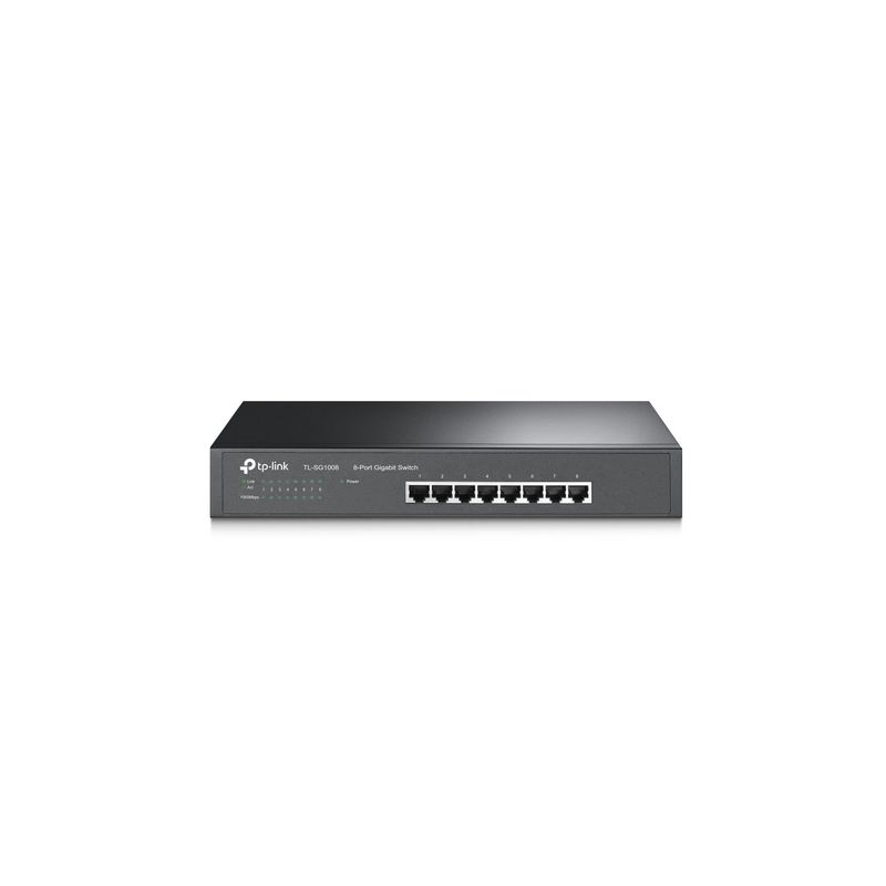 TP LINK - Switch Gigabit 8 Puertos Acero TP-Link TL-SG1008 TP LINK