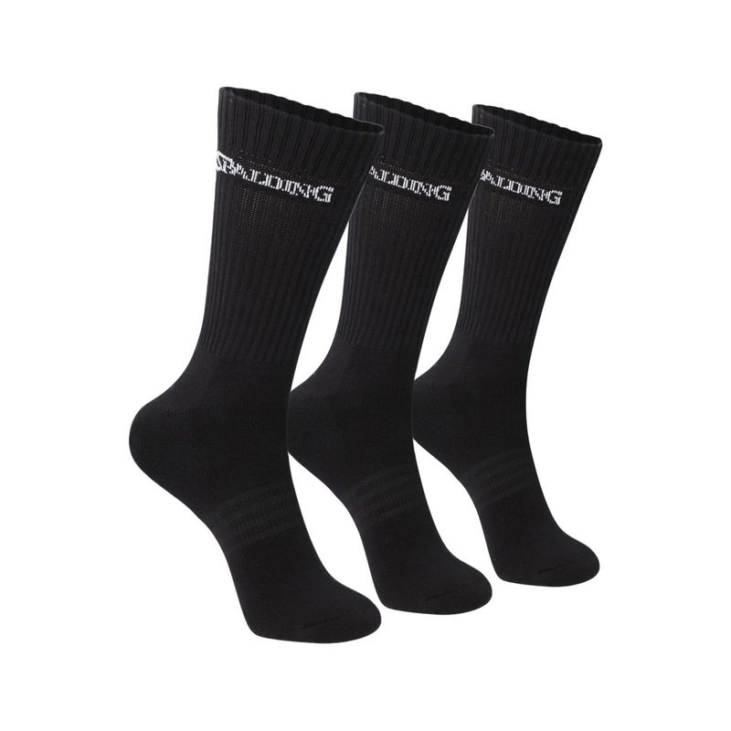 SPALDING - TRIPACK CALCETINES LARGOS 40-45 SPALDING NEGRO