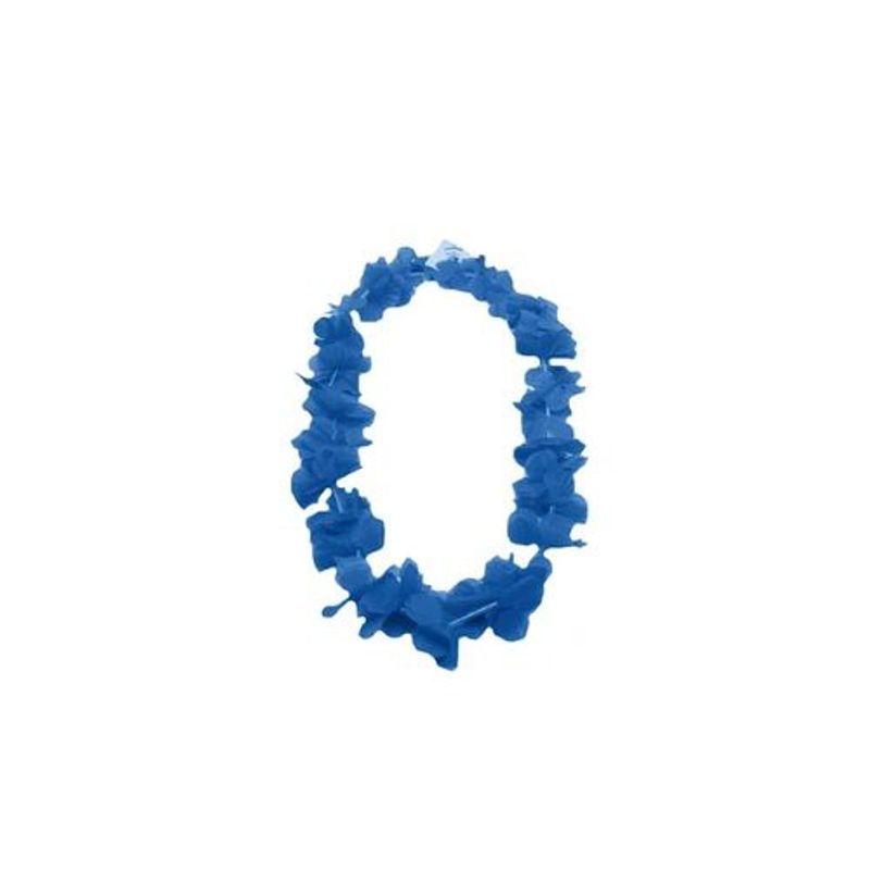 GENERICO - Collar Cotillón Hawaiano Azul