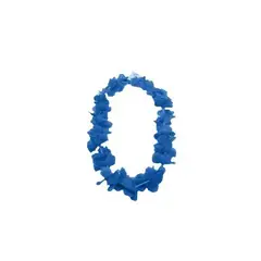 GENERICO - Collar Cotillón Hawaiano Azul