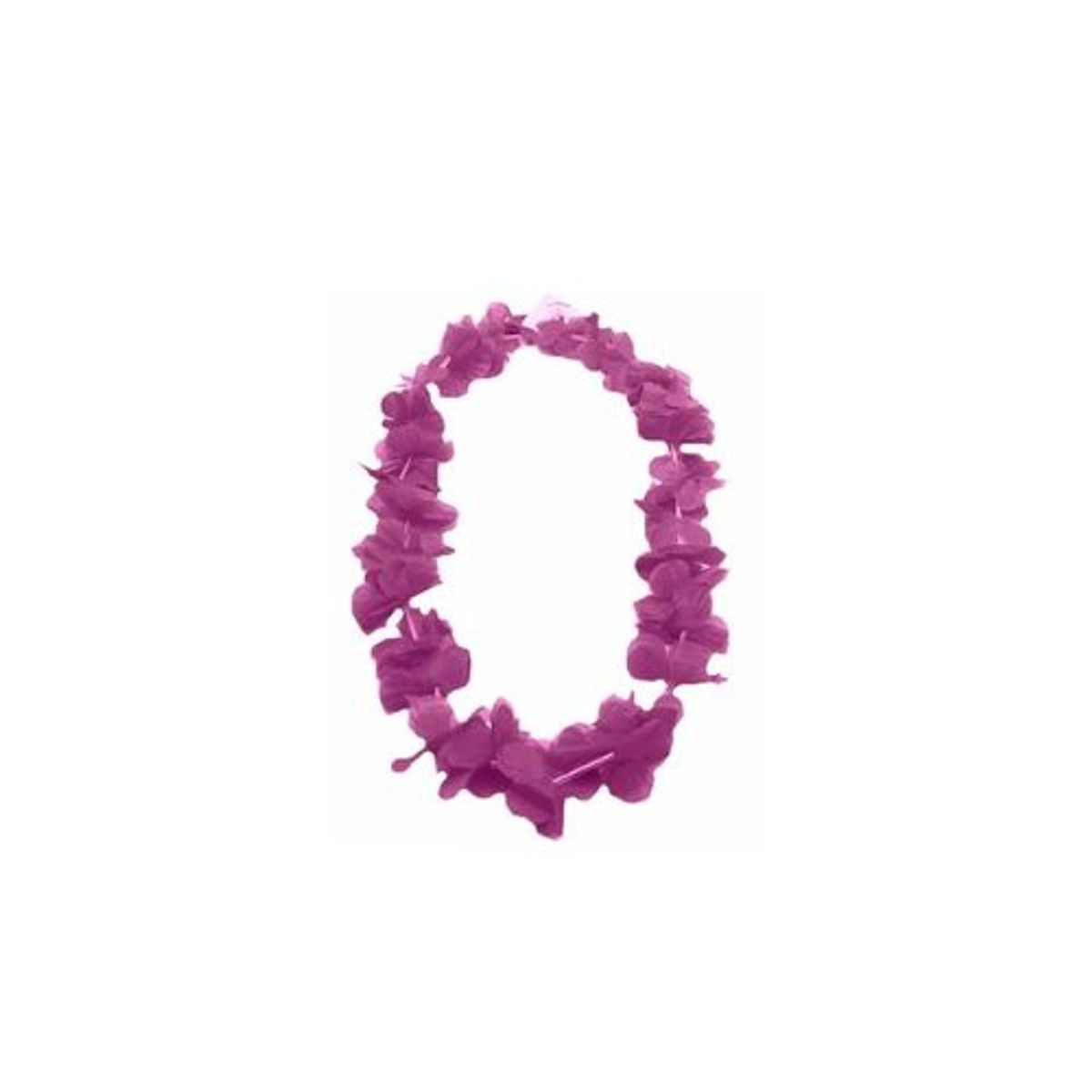 GENERICO - Collar Cotillón Hawaiano Morado 12 Cm