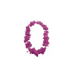 GENERICO - Collar Cotillón Hawaiano Morado 12 Cm