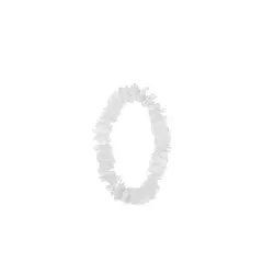 GENERICO - Collar Cotillón Hawaiano Blanco