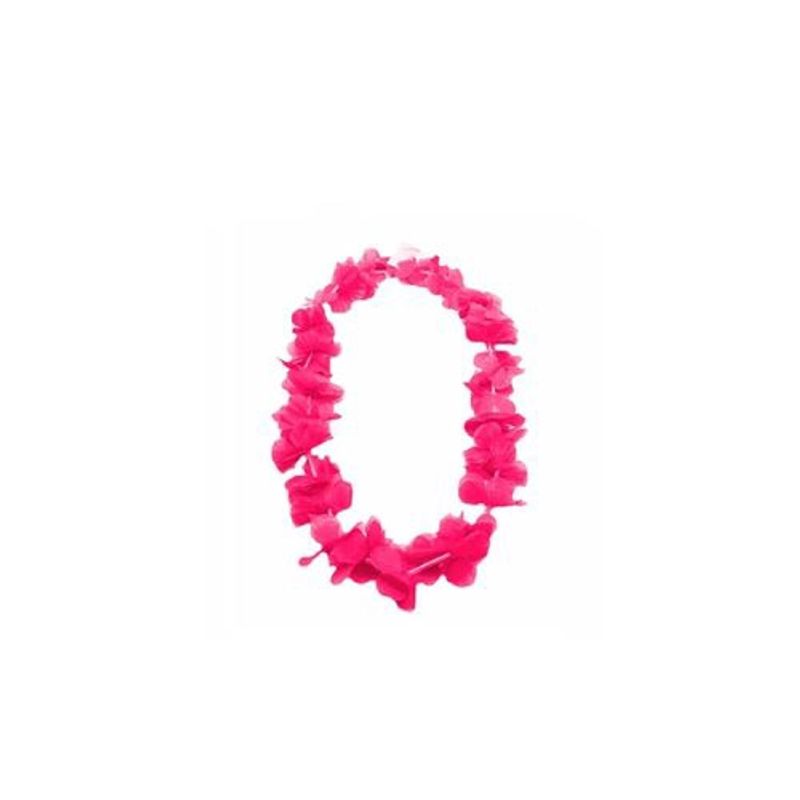 GENERICO - Collar Cotillón Hawaiano Fucsia