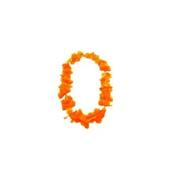 GENERICO - Collar Cotillón Hawaiano Naranja