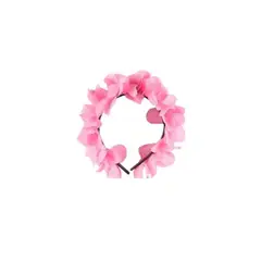 GENERICO - Cintillo Hawaiano Rosa 17cm