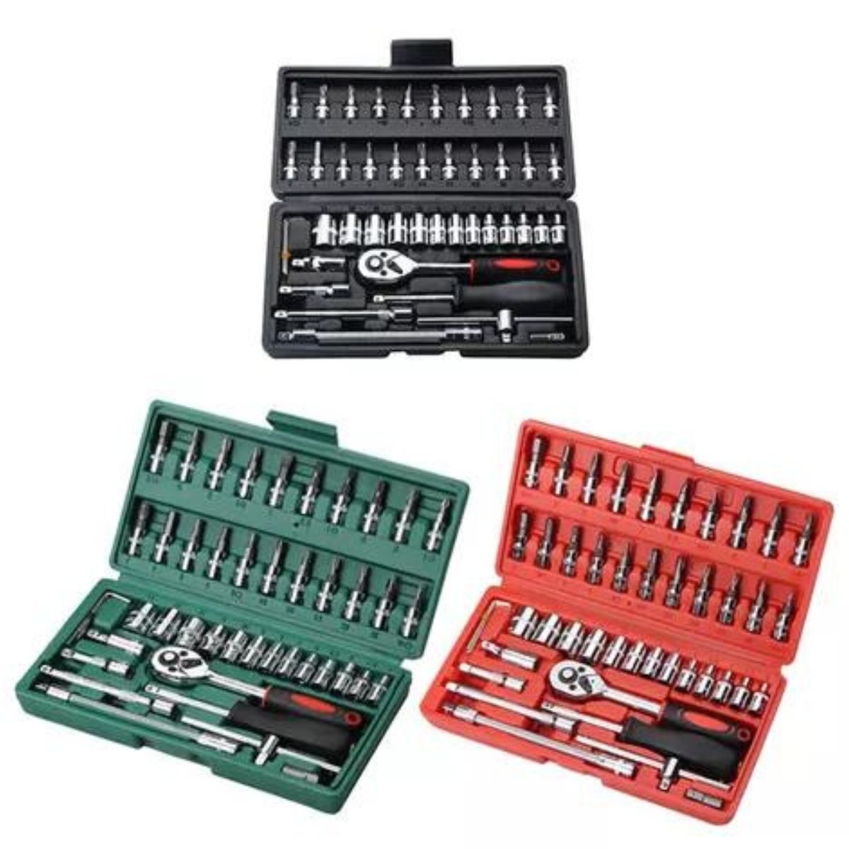 GENERICO - Juego de herramientas de 46 piezas