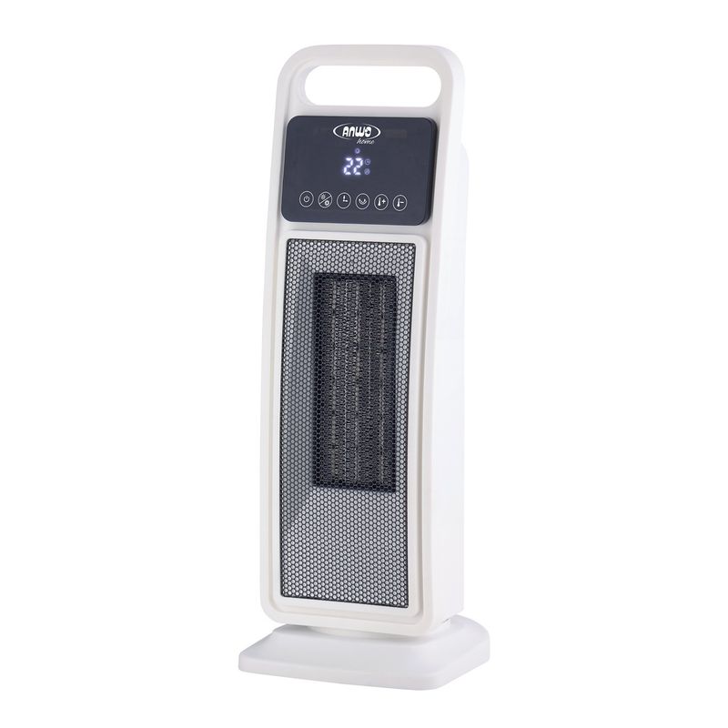 ANWO - Calefactor Eléctrico Cerámico ANWO HPTC2000TB 2000W Torre Blanco
