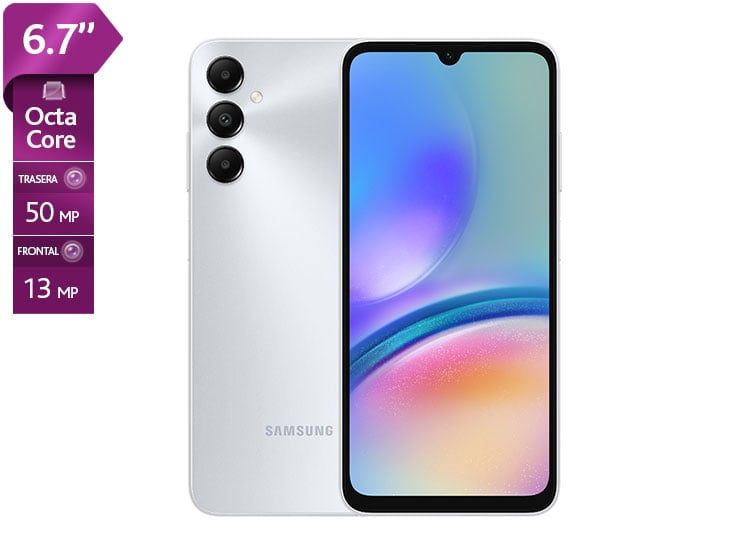 Smartphone Galaxy A05s 128GB4GB Silver Liberado