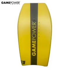 GAME POWER - Tabla Bodyboard Surf 37" + Leash - 93x79x5Cm Gamepower