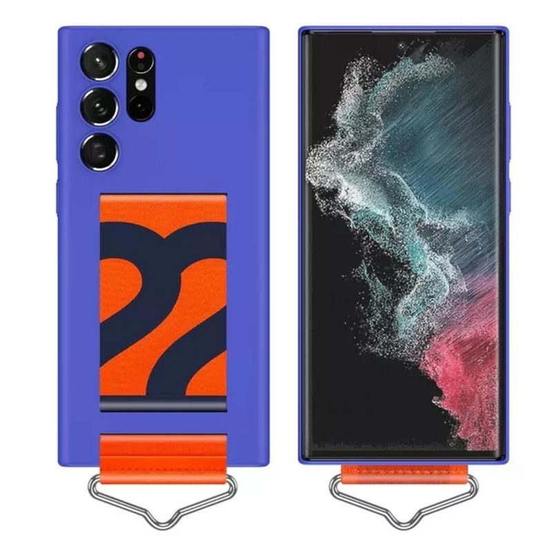 GENERICO - Funda Protectora Delgada Elegante  Para S22 Azul