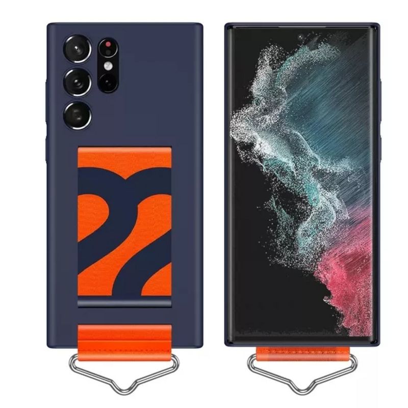 GENERICO - Funda Protectora Delgada Elegante  Para S22 Azul OSCURO