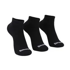SPALDING - TRIPACK CALCETINES CORTO 40-45 NEGRO