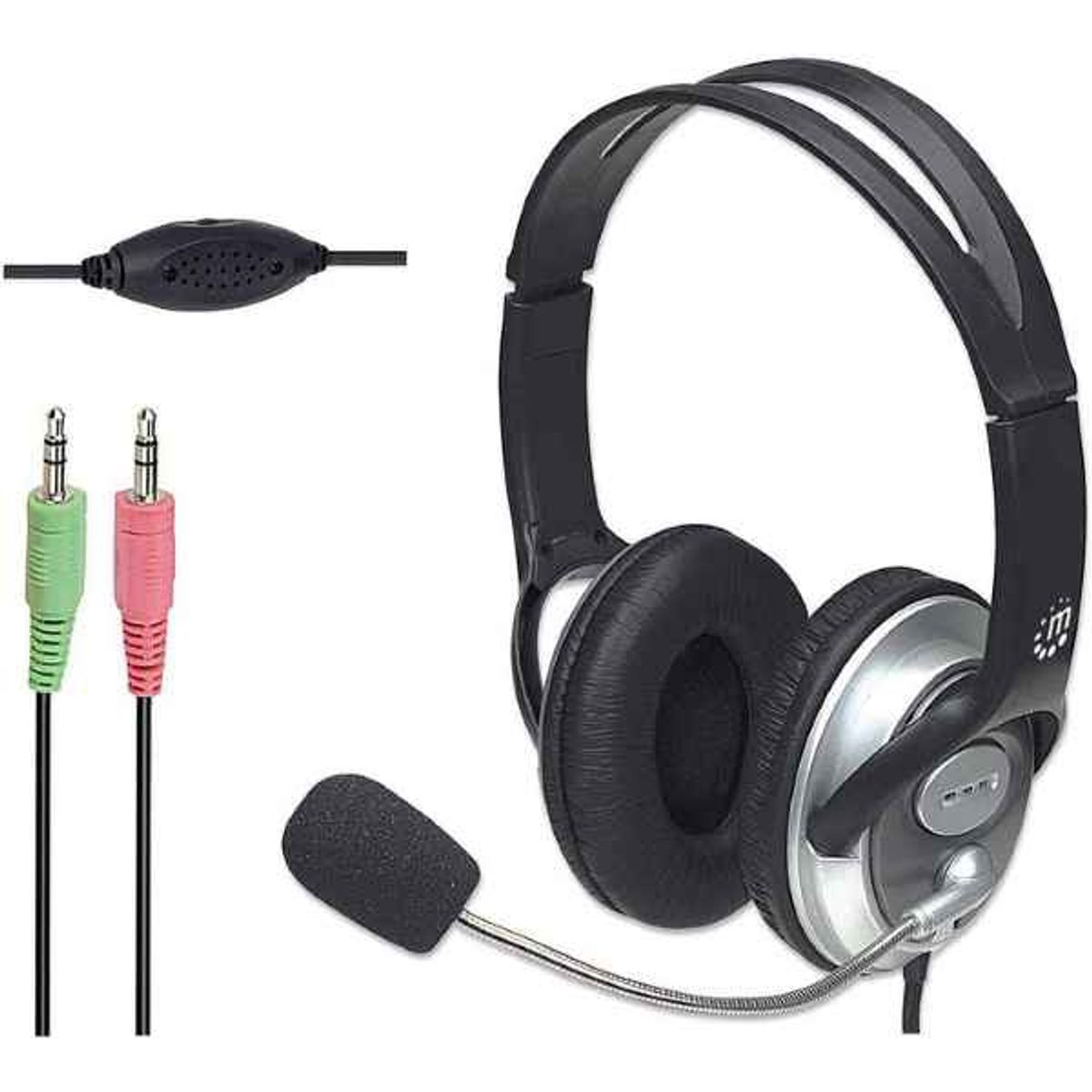 MANHATTAN - Audifono C/microfono Manhattan V3 Mediano 175555 - Nexstore