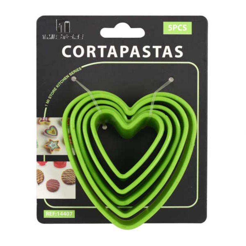 OEM - Set 10 Cortador De Galletas Plástico