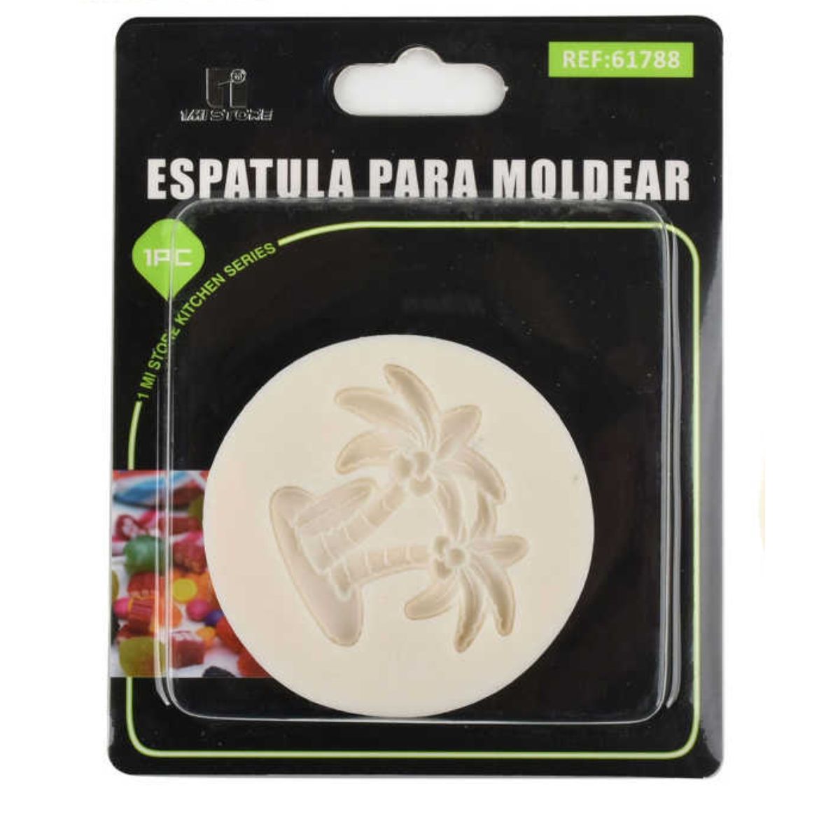 OEM - Molde Silicona Para Moldear Modelo Palmeras