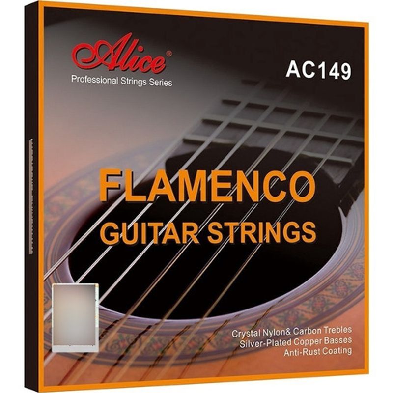 ALICE - Cuerdas Alice Ac149-h Guit.flamenca Nylon Carbono Cobre Plat