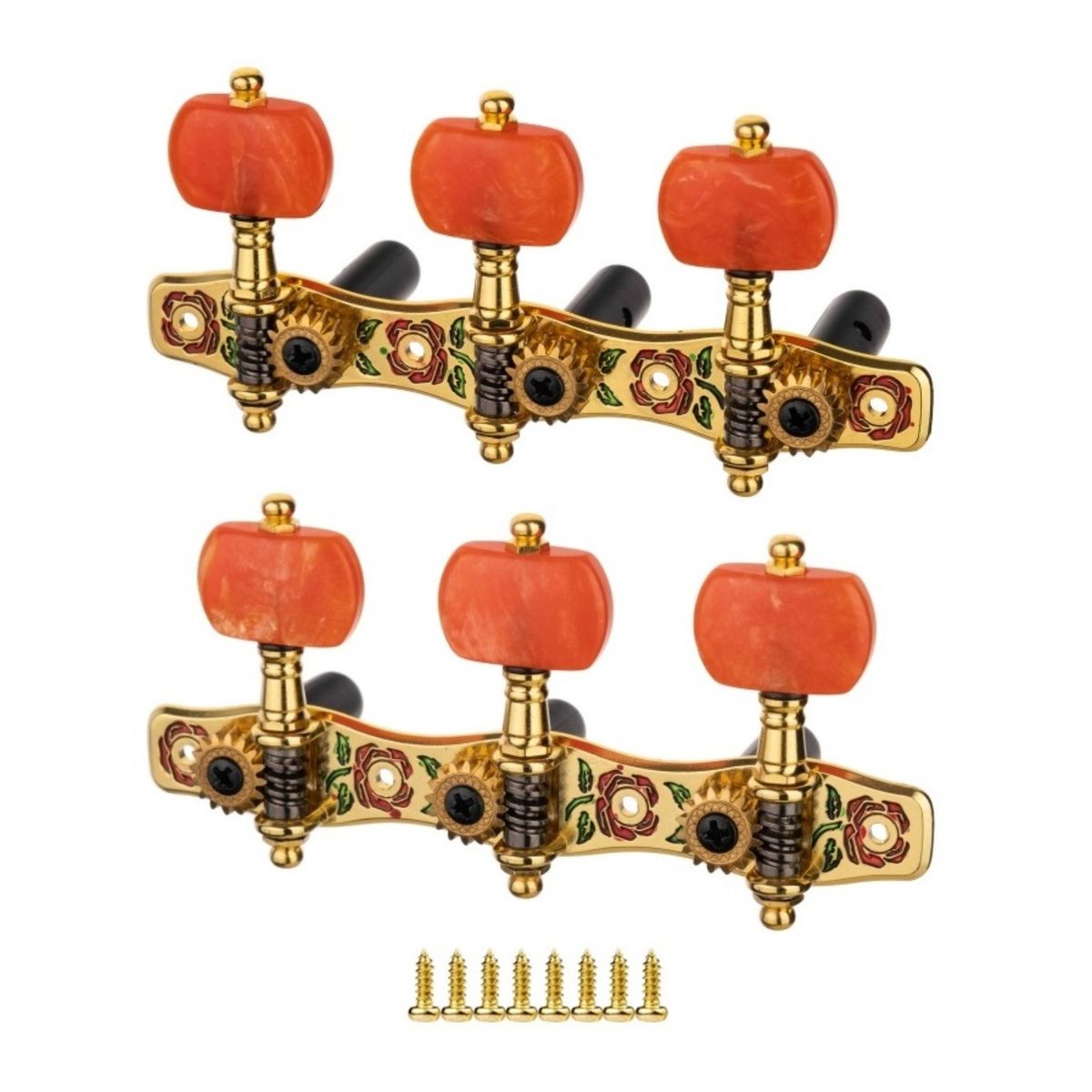 ALICE - Clavijero Alice Aos-026cv2p Zinc Chapado Oro, Clavija Resina